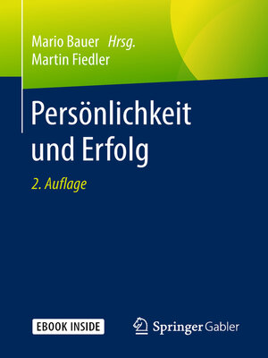 cover image of Persönlichkeit und Erfolg
